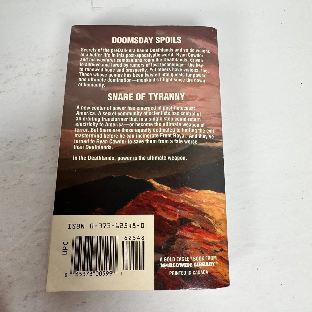 Dark Reckoning James Axler 2000 First Edition Deathlands Gold‎ Eagle